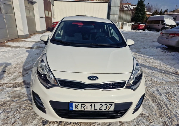 Kia Rio cena 33000 przebieg: 91934, rok produkcji 2015 z Wejherowo małe 106